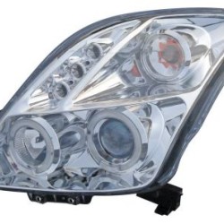 Φανάρια εμπρός angel eyes για Suzuki Swift (2005-2010) - chrome , με λάμπες (Η1) - σετ 2τμχ. Φανάρια εμπρός angel eyes για Suzuki Swift (2005-2010) - chrome , με λάμπες (Η1) - σετ 2τμχ.