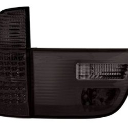 Πίσω φανάρια led για BMW X5  (1999-2003) - μαύρα - σετ 2τμχ.