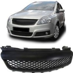 Μάσκα χωρίς σήμα για Opel Zafira B (2005-2008) - κυψελωτή μαύρη