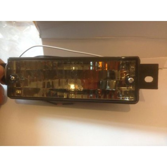 Φλας προφυλακτήρα BMW E30 (1983-1990)  limousine / touring / coupe / cabrio  - μαύρο χρωμίου - σετ 2τμχ.