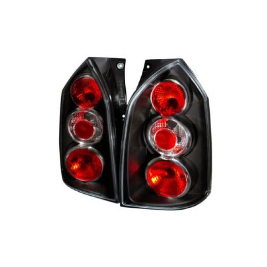 Πίσω φανάρια για Hyundai Tucson  (2004-2010)  - μαύρα - σετ 2τμχ.