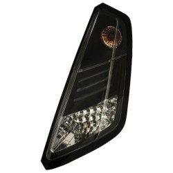 Πίσω φανάρια led για Fiat Grande Punto  (2005-2009)  - μαύρα - σετ 2τμχ.