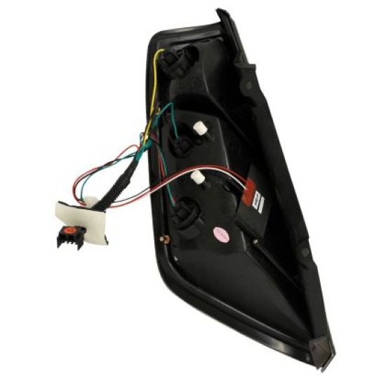 Πίσω φανάρια led για Fiat Grande Punto  (2005-2009)  - μαύρα - σετ 2τμχ.