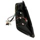 Πίσω φανάρια led για Fiat Grande Punto  (2005-2009)  - μαύρα - σετ 2τμχ.