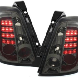 Πίσω φανάρια led για Fiat 500  (2007-2015)  - φιμέ - σετ 2τμχ.