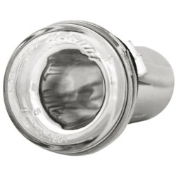 Φλας Fiat Uno I (1983-1929) - χρωμίου - σετ 2τμχ.