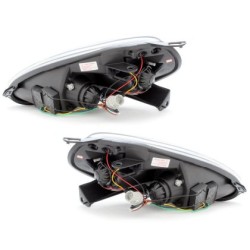 Φανάρια εμπρός led για Fiat Grande Punto (2005+) - χρωμίου , με λάμπες (Η1) - σετ 2τμχ. Φανάρια εμπρός led για Fiat Grande Punto (2005+) - χρωμίου , με λάμπες (Η1) - σετ 2τμχ.