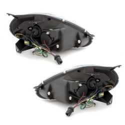 Φανάρια εμπρός led για Fiat Grande Punto (2005+) - black , με λάμπες (Η1) - σετ 2τμχ. Φανάρια εμπρός led για Fiat Grande Punto (2005+) - black , με λάμπες (Η1) - σετ 2τμχ.