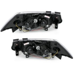 Φανάρια εμπρός led για Renault Megane (2002-2005) - chrome , με λάμπες (Η1) - σετ 2τμχ. Φανάρια εμπρός led για Renault Megane (2002-2005) - chrome , με λάμπες (Η1) - σετ 2τμχ.