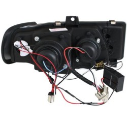 Φανάρια εμπρός led για Seat ibiza 6K (1993-2000) - black , με λάμπες (Η1) - σετ 2τμχ. Φανάρια εμπρός led για Seat ibiza 6K (1993-2000) - black , με λάμπες (Η1) - σετ 2τμχ.