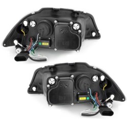 Φανάρια εμπρός led για Seat ibiza 6L (2002-2008) - μαύρα , με λάμπες (Η1) - σετ 2τμχ. Φανάρια εμπρός led για Seat ibiza 6L (2002-2008) - μαύρα , με λάμπες (Η1) - σετ 2τμχ.