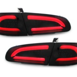 Πίσω φανάρια led για Seat Ibiza 6L (2002+) - μαύρα - σετ 2τμχ.