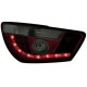 Πίσω φανάρια led για Seat Ibiza 6J 3 πορτο (2008+) - σετ 2τμχ.