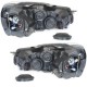 Φανάρια εμπρός led για Vw Golf 6 , χωρίς λάμπες (Η7) - σετ 2τμχ.