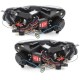 Φανάρια εμπρός led για Vw Golf 6 με DRL , με λάμπες (Η1) - σετ 2τμχ.