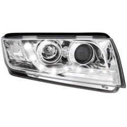 Φανάρια εμπρός led για Skoda Fabia (1999-2007) , με λάμπες (Η1) - σετ 2τμχ.