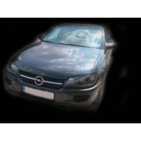 Φανάρια εμπρός για Opel Omega B (1994-1999) - μαύρα , με λάμπες (Η1) - σετ 2τμχ.
