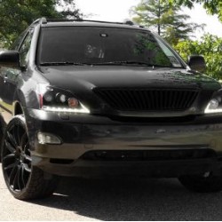 Φανάρια εμπρός led για Lexus RX330/350 (2003-2008) - μαύρα , με λάμπες (Η1) - σετ 2τμχ. Φανάρια εμπρός led για Lexus RX330/350 (2003-2008) - μαύρα , με λάμπες (Η1) - σετ 2τμχ.