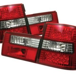 Πίσω φανάρια led για BMW E34 (1989-1995) - chrome - σετ 2τμχ.