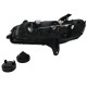 Φανάρια εμπρός για Opel Omega B (1994-1999) - μαύρα , με λάμπες (Η1) - σετ 2τμχ.