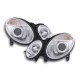 Φανάρια εμπρός για Mercedes W211 E-Class (2002-2006) - με εργοστασιακά xenon , χωρίς λάμπες (Η7) - σετ 2τμχ.