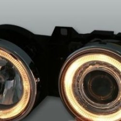 Φανάρια εμπρός για BMW E30 (1987-1990) - μαύρα , χωρίς λάμπες (Η7) - σετ 2τμχ. Φανάρια εμπρός για BMW E30 (1987-1990) - μαύρα , χωρίς λάμπες (Η7) - σετ 2τμχ.