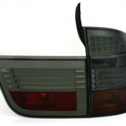 Πίσω φανάρια led για BMW X5 (2007+) - φιμέ - σετ 2τμχ.