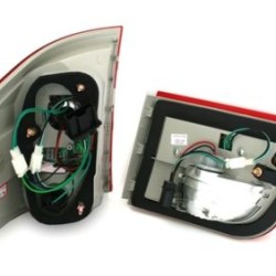 Πίσω φανάρια led για BMW X5 E70 (2007+) - chrome - σετ 2τμχ.