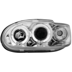 Φανάρια εμπρός angel eyes για Ford Escort (1996+) - chrome , με λάμπες (Η1) - σετ 2τμχ. Φανάρια εμπρός angel eyes για Ford Escort (1996+) - chrome , με λάμπες (Η1) - σετ 2τμχ.