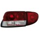 Πίσω φανάρια led για Ford Escort MK 6/7 (1993+) - chrome - σετ 2τμχ.