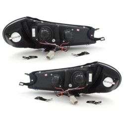 Φανάρια εμπρός led για Ford Mondeo (1996-2000) - black , με λάμπες (Η1) - σετ 2τμχ. Φανάρια εμπρός led για Ford Mondeo (1996-2000) - black , με λάμπες (Η1) - σετ 2τμχ.