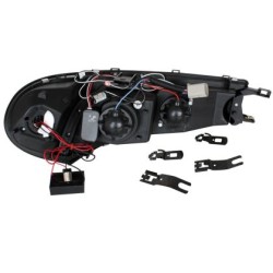 Φανάρια εμπρός led για Ford Mondeo (1996-2000) - chrome , με λάμπες (Η1) - σετ 2τμχ. Φανάρια εμπρός led για Ford Mondeo (1996-2000) - chrome , με λάμπες (Η1) - σετ 2τμχ.