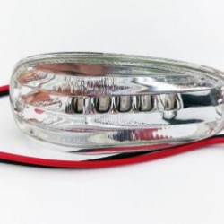 Led φλας για Mercedes W140 / W202 / W210 / W208 / Vito / Sprinter - χρωμίου - σετ 2τμχ. Led φλας για Mercedes W140 / W202 / W210 / W208 / Vito / Sprinter - χρωμίου - σετ 2τμχ.