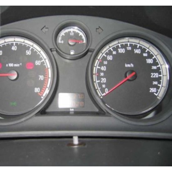 Δαχτυλίδια καντράν για Opel Astra H (2004-2009) - χρωμίου