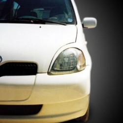 Φρυδάκια φαναριών για  Toyota Yaris (1999-2005)  - μαύρα