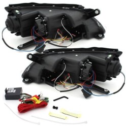 Φανάρια εμπρός led για Vw Tiguan (2007-2011) , chrome , με λάμπες (Η1) - σετ 2τμχ. Φανάρια εμπρός led για Vw Tiguan (2007-2011) , chrome , με λάμπες (Η1) - σετ 2τμχ.