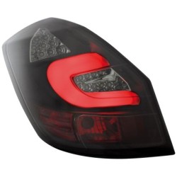 Πίσω φανάρια led για Skoda Fabia ΙΙ 5 πορτο ( 2007-2014)  - φιμέ - σετ 2τμχ.