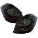 Πίσω φανάρια led για Skoda Fabia ΙΙ 5 πορτο ( 2007-2014)  - φιμέ - σετ 2τμχ.