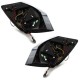 Πίσω φανάρια led για Skoda Fabia ΙΙ 5 πορτο ( 2007-2014)  - φιμέ - σετ 2τμχ.