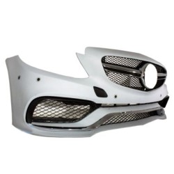 Προφυλακτήρας εμπρός Mercedes C-class W205 (2014+) - AMG look - με μπούκες