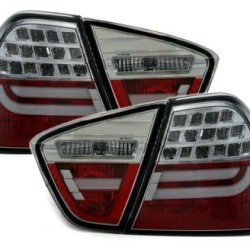 Πίσω φανάρια led για BMW E90 (2003-2007) -  φιμέ φλας - σετ 2τμχ.