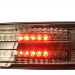 Πίσω φανάρια led για Mercedes W461/W463 G-CLASS (1990-2012) - φιμέ - σετ 2τμχ.