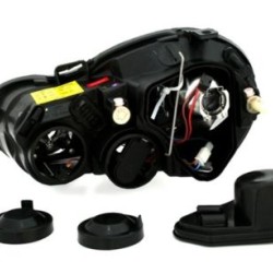 Φανάρια εμπρός angel eyes για Vw Polo 9N (2001-2005) - μαύρα , χωρίς λάμπες (Η7) - σετ 2τμχ. Φανάρια εμπρός angel eyes για Vw Polo 9N (2001-2005) - μαύρα , χωρίς λάμπες (Η7) - σετ 2τμχ.