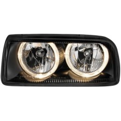 Φανάρια εμπρός angel eyes για Vw Vento (1991-1998) - μαύρα , χωρίς λάμπες (Η7) - σετ 2τμχ. Φανάρια εμπρός angel eyes για Vw Vento (1991-1998) - μαύρα , χωρίς λάμπες (Η7) - σετ 2τμχ.