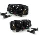 Φανάρια εμπρός led για Vw Transporter T5 (2003-2009) , χρωμίου , με λάμπες (Η1) - σετ 2τμχ.