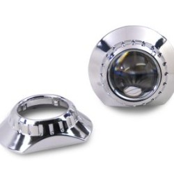 Bi xenon προτζέκτορες για BMW E46 με εργοστασιακό σχεδιασμό - retrofit 2 τμχ.