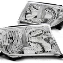 Φανάρια εμπρός για Toyota Land Cruiser FJ200 (2007+) , με λάμπες (Η1) - σετ 2τμχ.