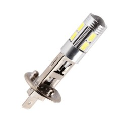 Led λάμπα Η1 με 8 led και ένα 3W μπροστά με προτζέκτορα - 1τμχ. Led λάμπα Η1 με 8 led και ένα 3W μπροστά με προτζέκτορα - 1τμχ.