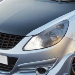 Μάσκα χωρίς σήμα για Opel Corsa D (2006-2010) - μαύρη Μάσκα χωρίς σήμα για Opel Corsa D (2006-2010) - μαύρη