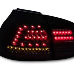 Πίσω φανάρια τύπου led για Vw Golf 5 - black - σετ 2τμχ.